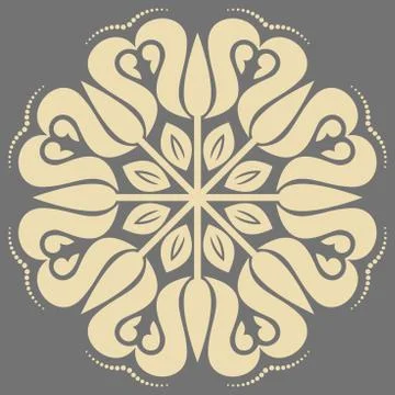 Oriental Abstract Pattern 스톡 일러스트