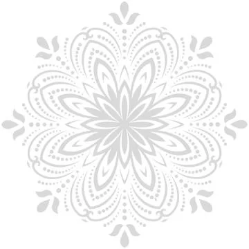 Oriental Abstract Pattern Stock Illustration