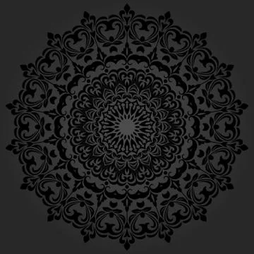 Oriental Abstract Pattern Stock Illustration