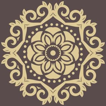 Oriental Abstract Pattern イラスト素材