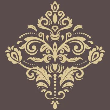 Oriental Abstract Pattern 스톡 일러스트