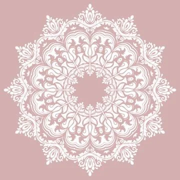 Oriental Abstract Pattern Stock Illustration