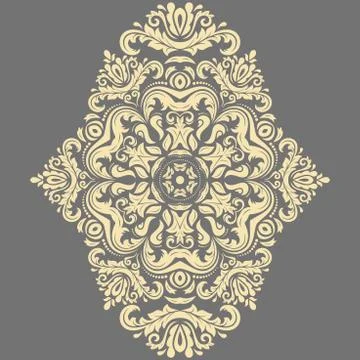 Oriental Abstract Pattern Stock Illustration