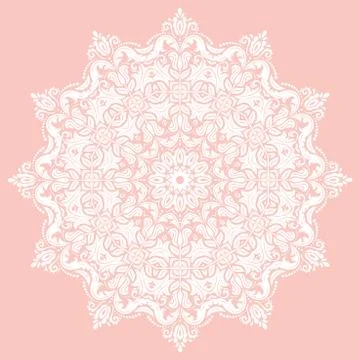 Oriental Abstract Pattern Stock Illustration