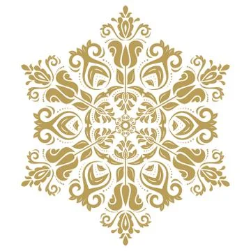 Oriental Abstract Pattern Stock Illustration