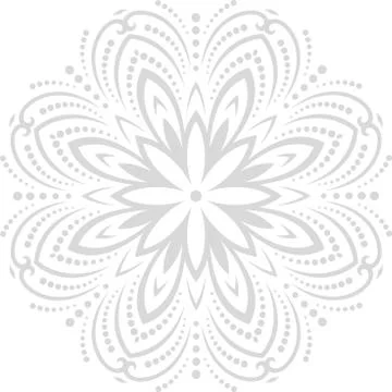 Oriental Abstract Pattern Stock Illustration