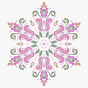 Oriental Abstract Pattern 스톡 일러스트