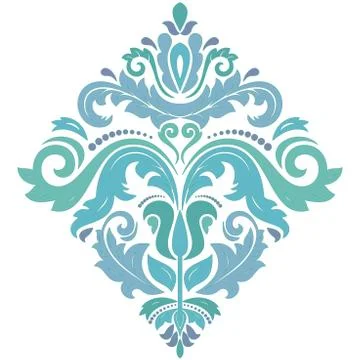 Oriental Abstract Pattern Stock Illustration