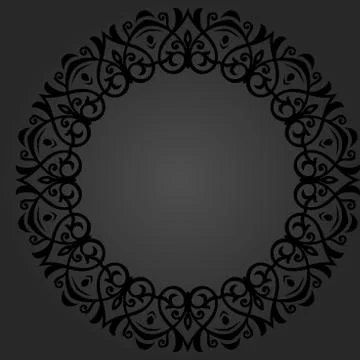 Oriental Abstract Pattern Stock Illustration