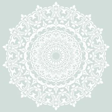 Oriental Abstract Pattern Stock Illustration