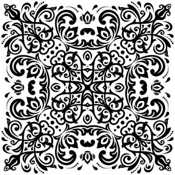 Oriental Abstract Pattern Illustrazione stock