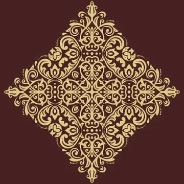 Oriental Abstract Pattern 스톡 일러스트