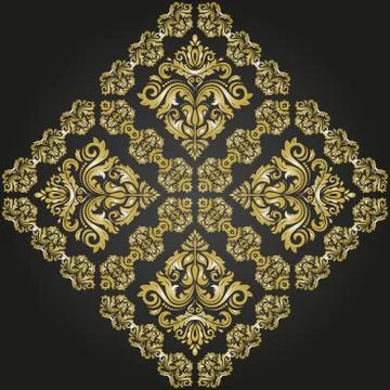 Oriental Abstract Pattern Illustrazione stock