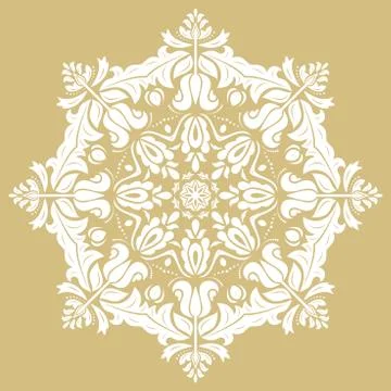 Oriental Abstract Pattern Stock Illustration