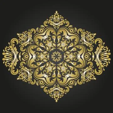 Oriental Abstract Pattern 스톡 일러스트