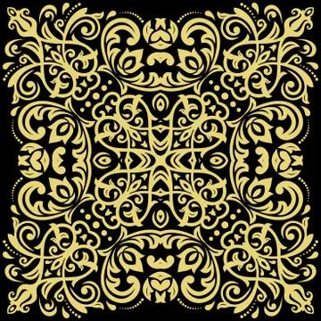 Oriental Abstract Pattern Stock Illustration