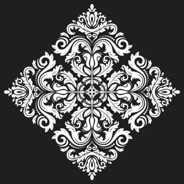 Oriental Abstract Pattern Stock Illustration