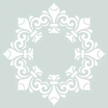 Oriental Abstract Pattern 스톡 일러스트