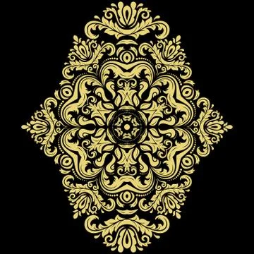 Oriental Abstract Pattern Stock Illustration