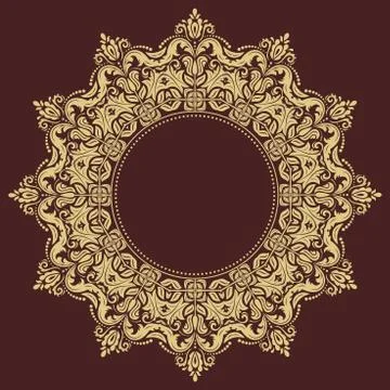 Oriental Abstract Pattern Illustrazione stock