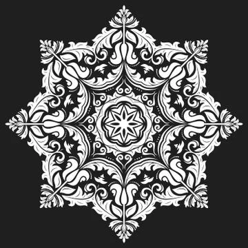 Oriental Abstract Pattern 스톡 일러스트