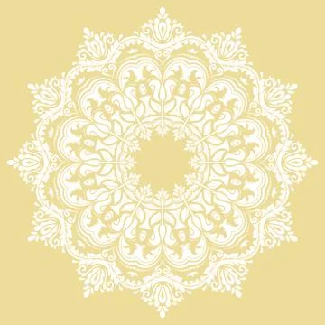 Oriental Abstract Pattern Stock Illustration