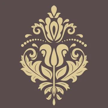 Oriental Abstract Pattern Stock Illustration