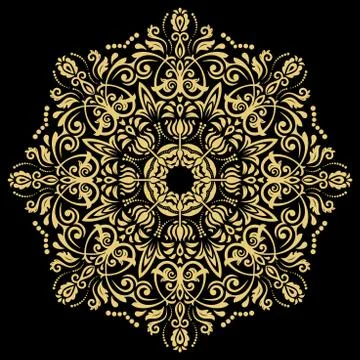 Oriental Abstract Pattern イラスト素材