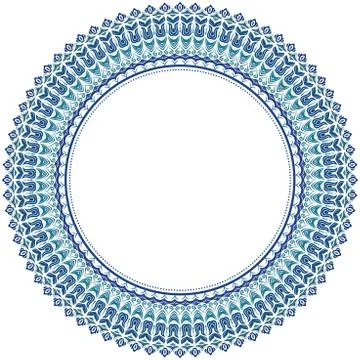 Oriental Abstract Pattern Stock Illustration