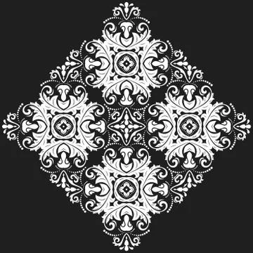 Oriental Abstract Pattern Stock Illustration