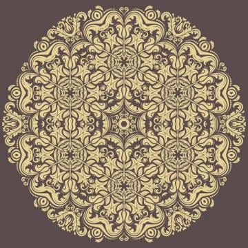 Oriental Abstract Pattern 스톡 일러스트