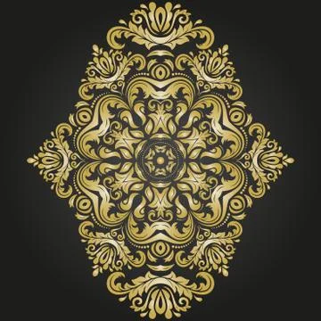 Oriental Abstract Pattern 스톡 일러스트