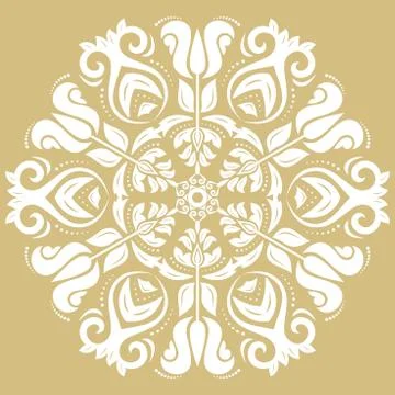 Oriental Abstract Pattern Illustrazione stock