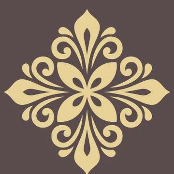 Oriental Abstract Pattern Stock Illustration