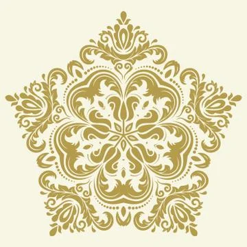 Oriental Abstract Pattern イラスト素材