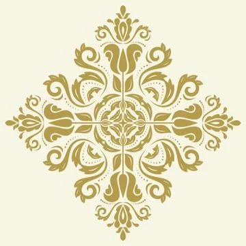 Oriental Abstract Pattern 스톡 일러스트