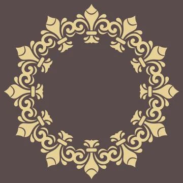 Oriental Abstract Pattern Stock Illustration