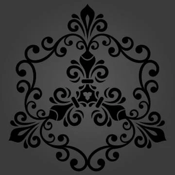 Oriental Abstract Pattern Illustrazione stock