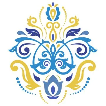 Oriental Abstract Pattern Illustrazione stock