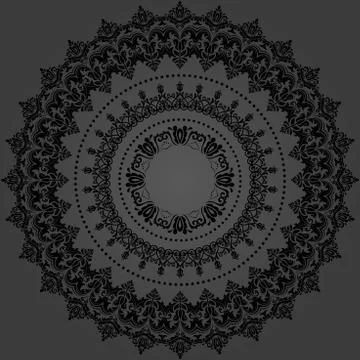 Oriental Abstract Pattern 스톡 일러스트