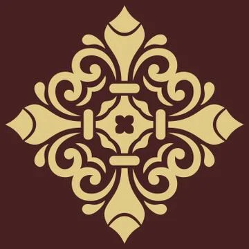 Oriental Abstract Pattern Stock Illustration