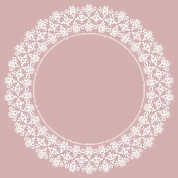 Oriental Abstract Pattern Stock Illustration