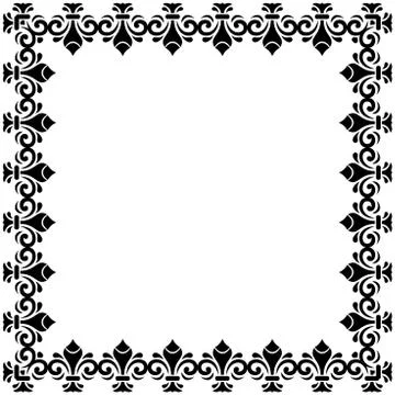 Oriental Abstract Pattern Illustrazione stock