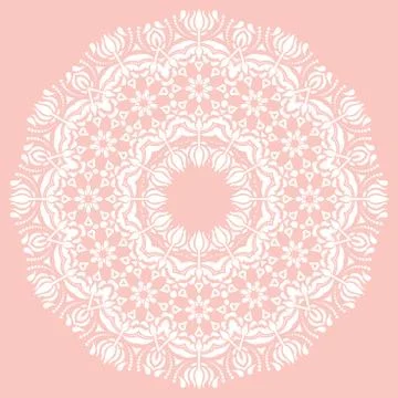 Oriental Abstract Pattern Stock Illustration