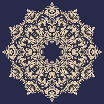 Oriental Abstract Pattern Stock Illustration