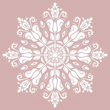 Oriental Abstract Pattern Stock Illustration