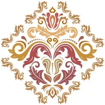 Oriental Abstract Pattern 스톡 일러스트