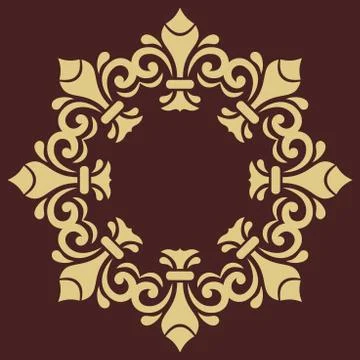 Oriental Abstract Pattern 스톡 일러스트