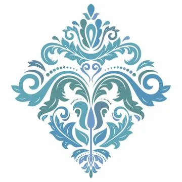 Oriental Abstract Pattern Stock Illustration