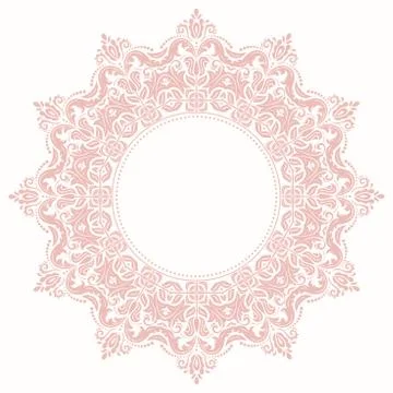 Oriental Abstract Pattern Stock Illustration